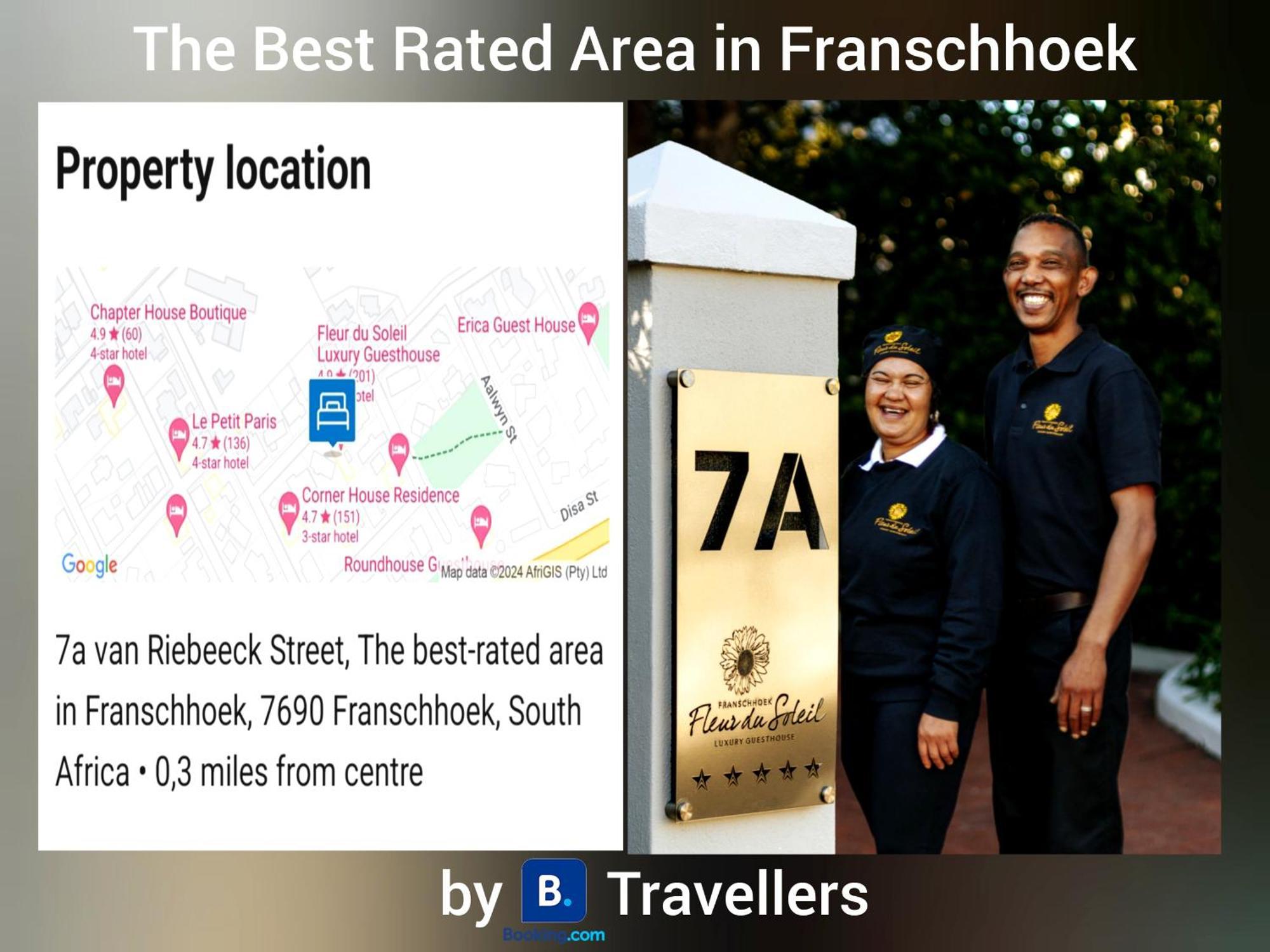 Fleur Du Soleil Luxury Guesthouse Franschhoek Εξωτερικό φωτογραφία
